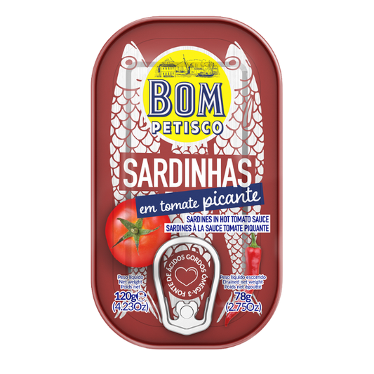 Bom Petisco Sardines in Spicy Tomato