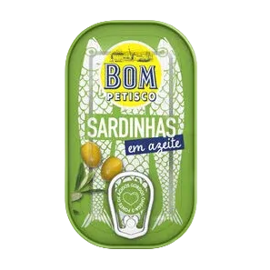 Bom Petisco Portuguese sardines in olive oil