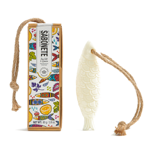 Castelbel Sardine Soap Sea Salt & Lemon 80g