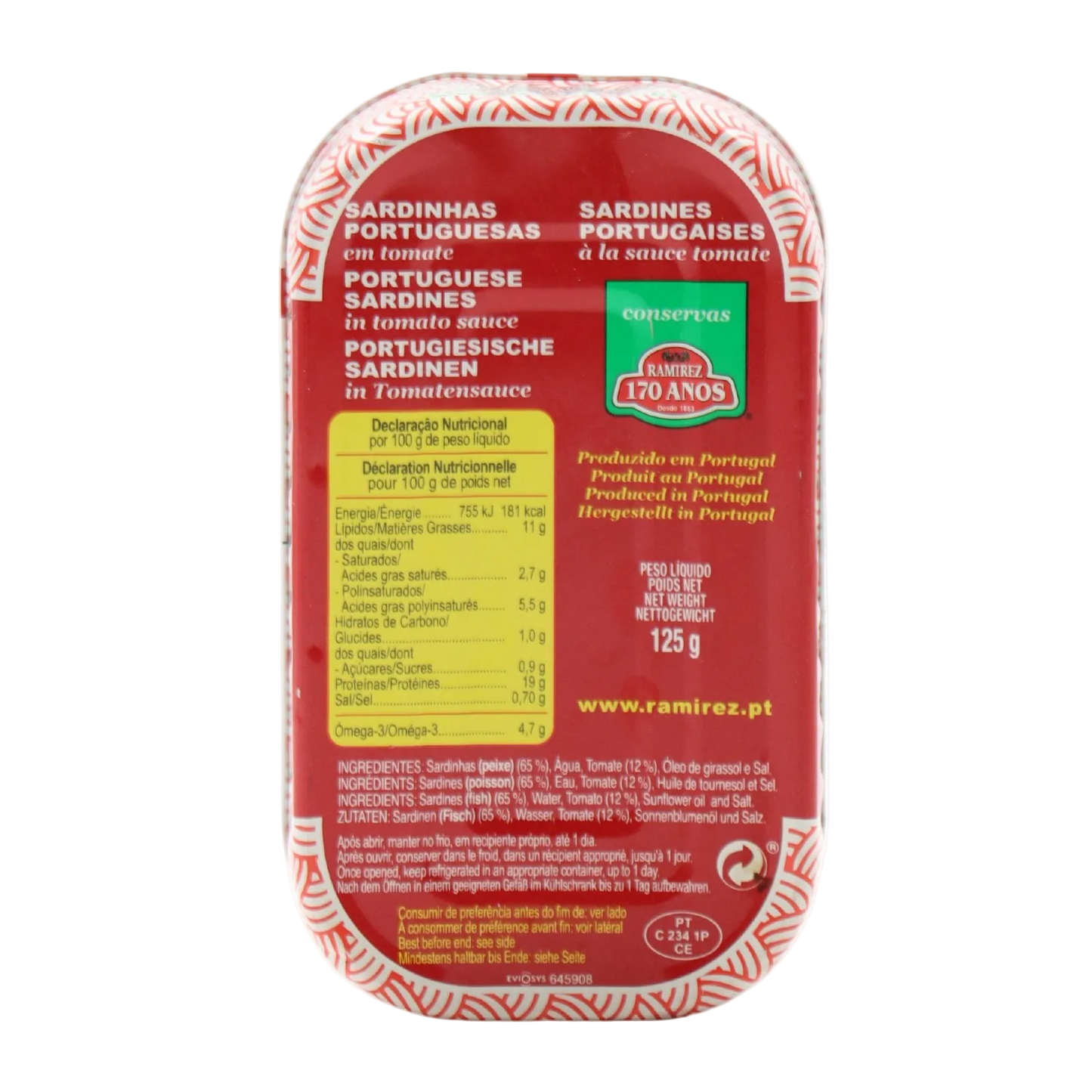 Ramirez Portugali sardiinid tomatikastmes