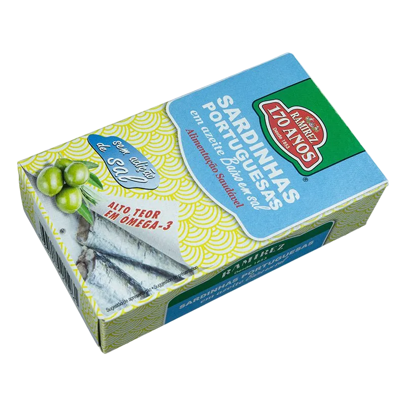 Sardiinid madala soolasisaldusega oliiviõlis