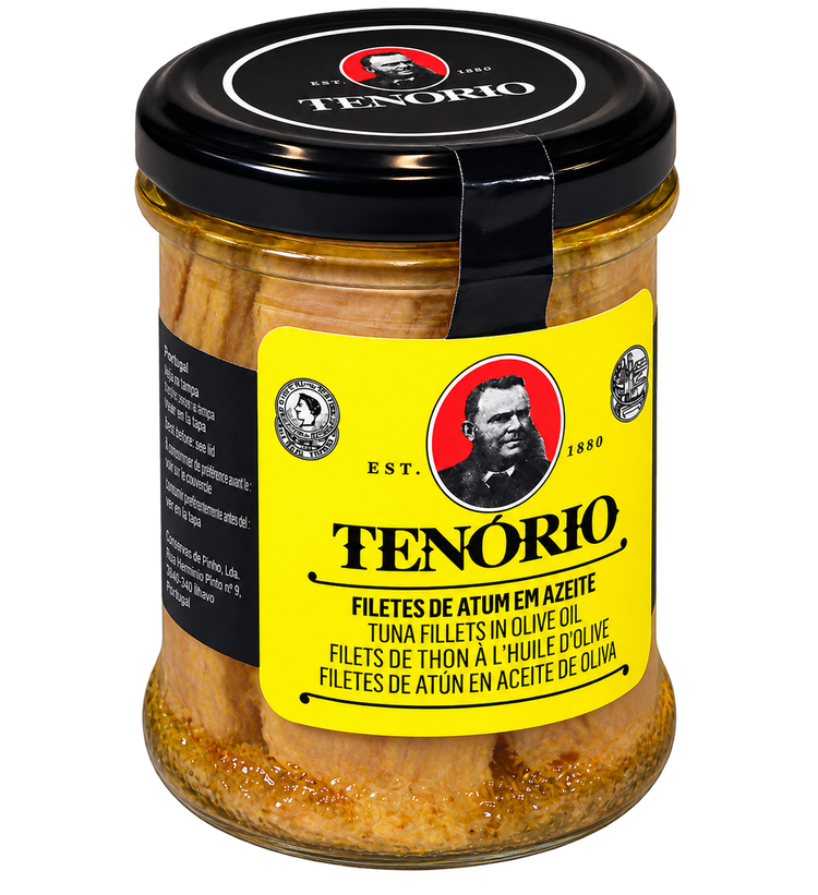 Tenório Tuna Fillets in Olive Oil 200g