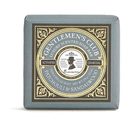 Gentlemen's Club Patchouli & Sandalwood Soap 150g