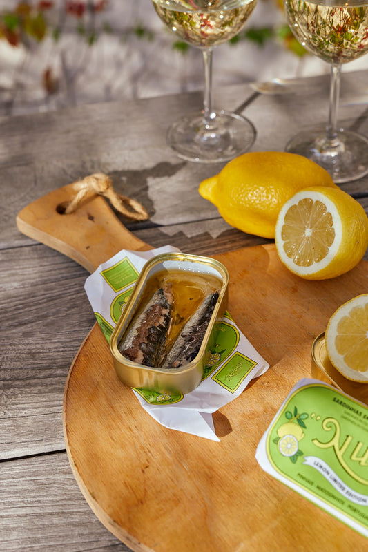 Nuri Sardines in Olive Oil and Lemon