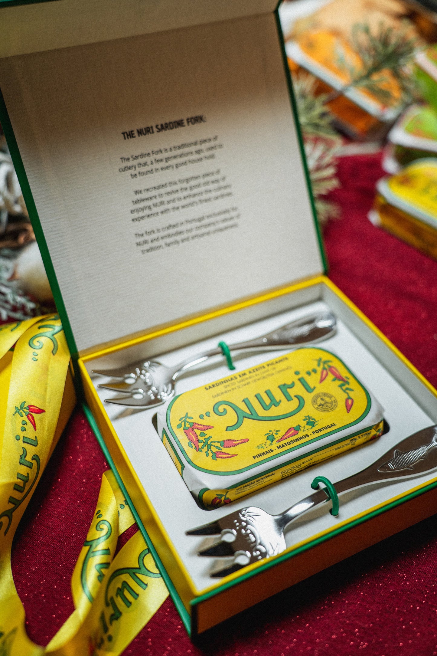 NURI kahvlite kinkekomplekt
