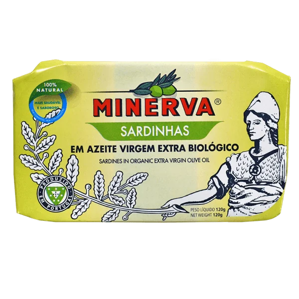 Minerva Sardines In Organic Extra Virgin Olive Oil