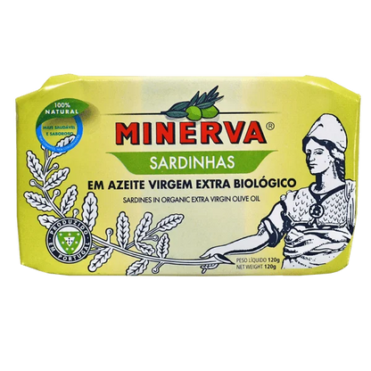 Minerva Sardines In Organic Extra Virgin Olive Oil