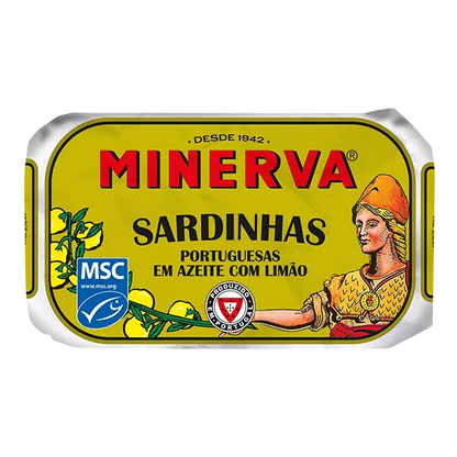 Minerva Portugali sardiinid oliiviõlis Degustatsioon (4 x 120g)