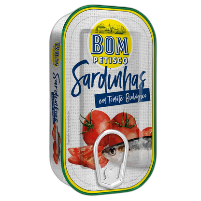 Bom Petisco Sardines Bio tomatis