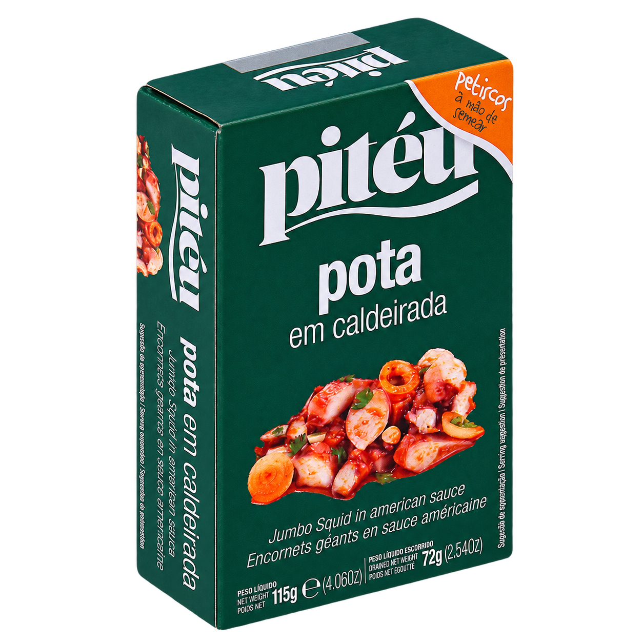 Pitéu jumbo squid in caldeirada sauce 115g