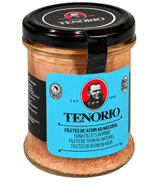 Tenório tuna fillets in brine 200g